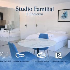 Studio familial centre ville, Parc expo, Arena