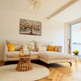 Stilvolle Design- Ferienwohnung im Herzen von Wiesbaden Frauenstein - Ruhe, Natur & Wein