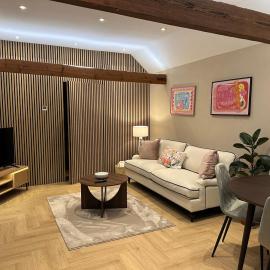 Barn conversion in one of Stamford villages