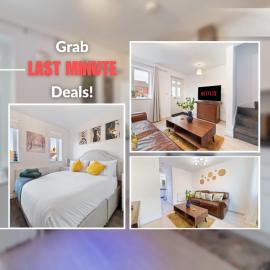 Last-Minute Reserve l Modern House near City Center Sleeps 6 with Free Parking l By Zen Nights Short Lets & Serviced Accommodations