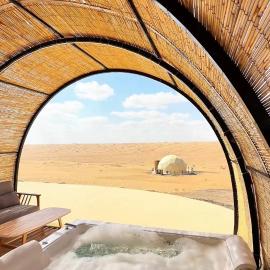 Sunset Domes Premium, hotel di Bidiyah