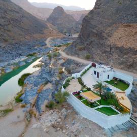 Wadi Arbeieen Chalet, hotel em Masqab