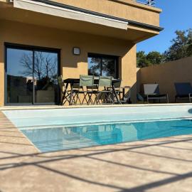 Villa Lagon Bleu- Piscine privée- Corsu di Core