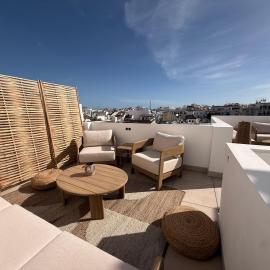 Boutique 2 Bedroom Apartment in Estepona Old Town Centre, Rooftop Terrace, 2 Min Walk to Beach