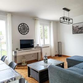 Maison 6 pers, avec jardin, clim et pétanque, hotel a Thuir