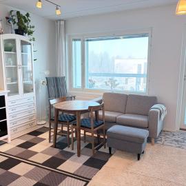 Scandinavian Balcony Studio Tikkurila Easy Airport Access