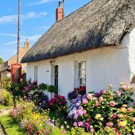 Thatched Cottage on Northumberland border, hotel in Kirk Yetholm