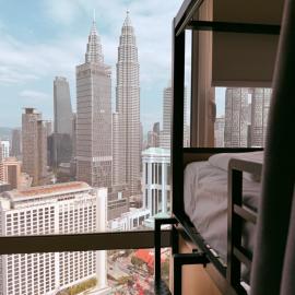 쿠알라룸푸르에 위치한 호텔 Poshpack Skyline Hostel