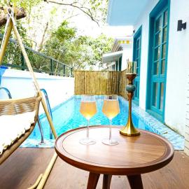 DanCenter Iksana Villa Siolim | 3BHK | Pvt Pool | Goa, hotel u gradu 'Jua'