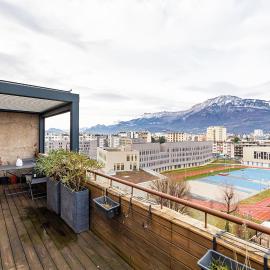 Le Berthelot - Terrasse avec Vue Montagne