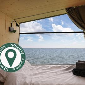 Sleep Space 24 - Green Tiny Spot Schillig, hotel Wangerlandban