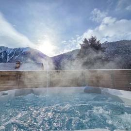 Feuille de Cimes Jacuzzi et Sauna Le Sylvestre