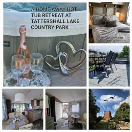 A HOME AWAY HOT TUB RETREAT AT Tattershall lakes country park