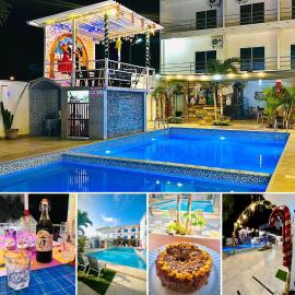 Preciosa Suite Familiar para 10 personas con cocina y 3 piscinas, hotel u gradu 'Playas'
