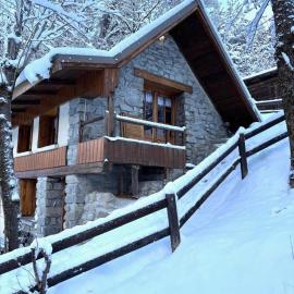 Refuge-style chalet Mountain view