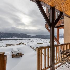 Chalet du Cerf - Maison vue montagne