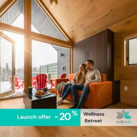Jolie Vie Wellness Retreat, Fire Tiny Home #1, hotel sa Grand Falls