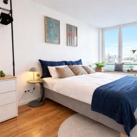 BeckHomes Munich, Stylish, central & modern 3BR Apartment up to 7 Pax