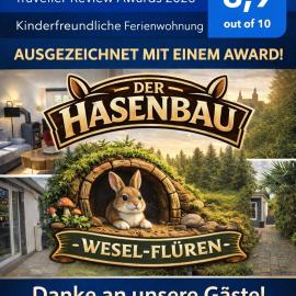 Hasenbau Wesel-Flüren, hotel in Wesel
