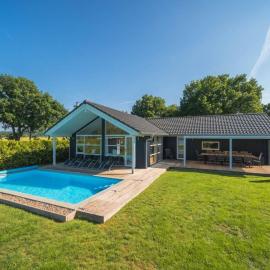 Ferienhaus mit Pool und Sauna am Duemmer See, Hotel in Dümmer
