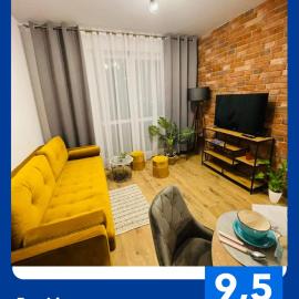Ostrołęka में, होटल Lotus Apartments Natura parking balcony