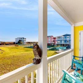 HB272 Sunshine Ally - Captain's Villa 9-C, hotel v destinaci Holden Beach