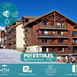 Puy d'Étoiles, Ski aux pieds, 6 pers,superbe 2P cabine, hotel in Puy-Saint-Vincent