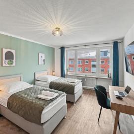 Ruhiges Komfort-Apartment bei Hamburg I 4 Zimmer & Frei Parken, hotel u gradu Rellingen