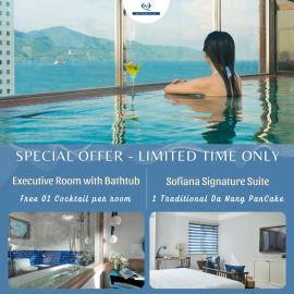 Sofiana My Khe Hotel & Spa - Rooftop Pool Bar - Free 01 Draught Beer and 20-minute Spa per Room, hotell i Da Nang