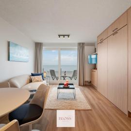 Studio Mare by BLOSS, studio met frontaal zeezicht in Nieuwpoort