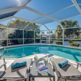 CoralVilla Sunset Avenue-modern, pool table, spa, pool, boating, water view