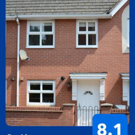 House number 4 Sleeps up to 4 with Smart TVs in every room, hotel a Wellington