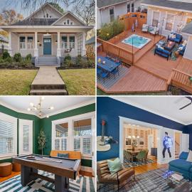 Hot Tub-Pool Table-Big Yard-Cooper Young Bungalow, hotel in Memphis