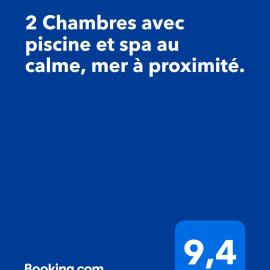 2 Chambres avec piscine et spa au calme, mer à proximité., hotel a Portiragnes