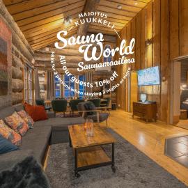 Kuukkeli Hirvas Suite, hotel din Saariselka
