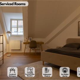BM Rooms Innenstadt - Große Moderne City Zimmer mit eigenem Bad im Herzen der Stadt, khách sạn ở Bamberg