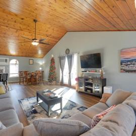 3 Blocks to Lake George Village: Spacious Home!