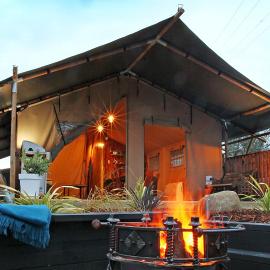 Raglan Rural Retreats - Kauri Tent, Hotel in Raglan