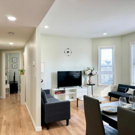 51B Newly Renovated 3BR 2 Parking Near Boston
