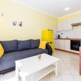 Pool-view 1-bedroom apartment in Obrovac
