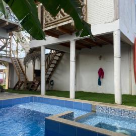 Villa en Salango con piscina, hotel u gradu 'Salango'