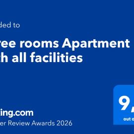 Three rooms Apartment with all facilities