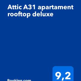 Attic A31 apartament rooftop deluxe