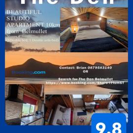 "The Den" Belmullet – hotel w mieście Belmullet