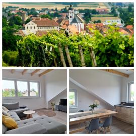 Ferienwohnung mit toller Aussicht – hotel w mieście Dettelbach