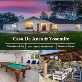 Mountain Retreat! Hot Tub, 4 BDR, 2 BTH Yosemite, Bass Lake, hotel sa Oakhurst