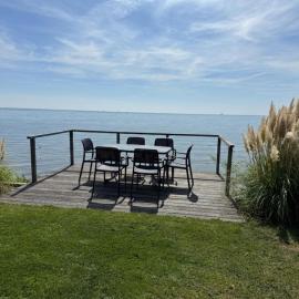 Villa Sea Side am Markermeer Modernes Waterfront Haus 6 Pers