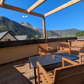 Maison Aur'Izon - mountain view - petanque court