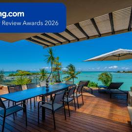 Penthouse 3 chambres Vue Lagon imprenable, hotel in Calodyne