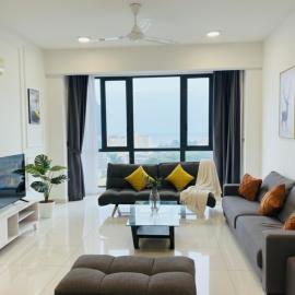 High floor Seaview 2BR Jazz Suite Bathtub &Sauna